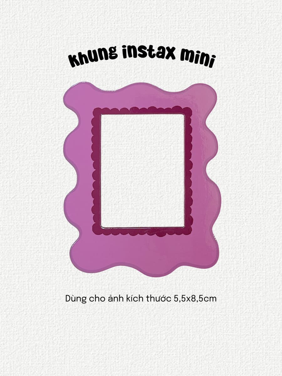 Khung nam châm ảnh instax polaroid - Wiggle Wiggle